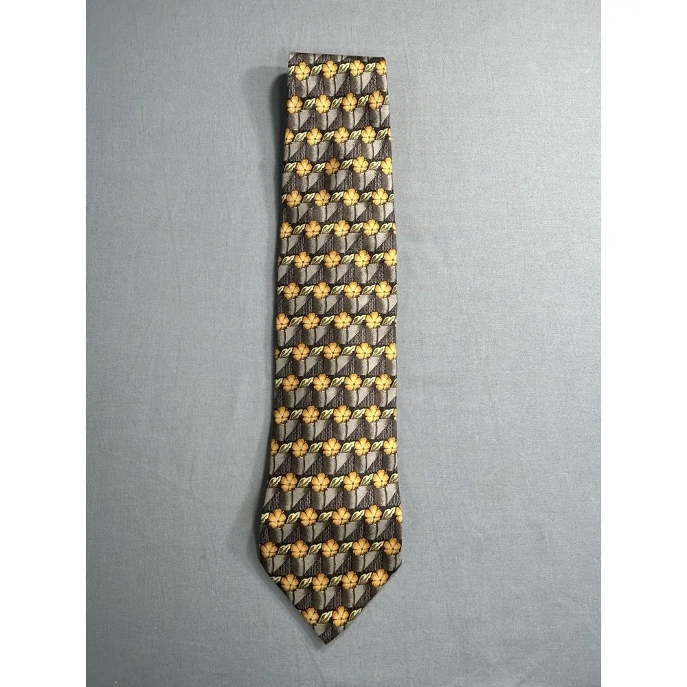 Ermenegildo Zegna Floral Men's‎ Dress Tie